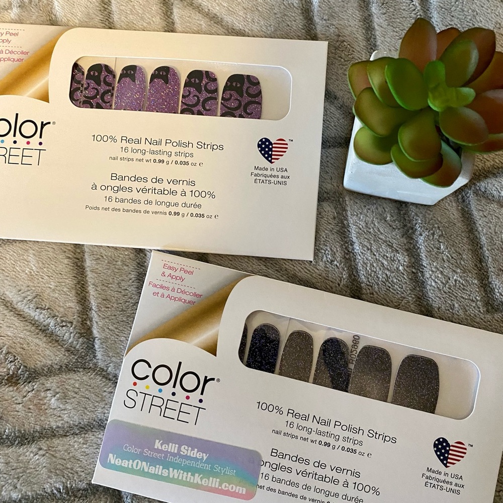 New Halloween!!! 🎃 Color Street Bundle. Glitter!